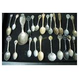 Collectible Spoons, Some Sterling