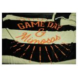 3 Gentex "Game Day & Mimosa" Throws