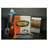Firepit Cover & Grill Utensils