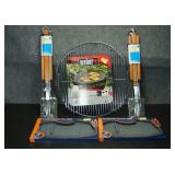 Firepit Cover & Grill Utensils