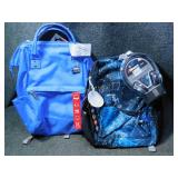2 New Backpacks, 1 w/ Headphone