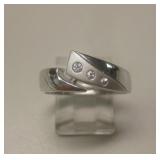 Sterling Silver & CZ