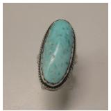Sterling Silver Utah Turquoise SW Ring