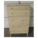 Ikea Tarva 5-Drawer Chest - Unfinished Pine
