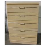 Vintage 5-Drawer Chest - 32" x 17" x 46"