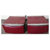 Washer & Dryer Stands w/ Drawers 27" x 23" x 14"