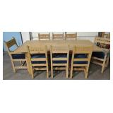 Southwestern Design Dining Room Table 8 Chairs