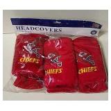 NIB Chiefs Golf Headcovers