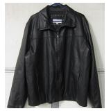 Calvin Klein Leather Jacket Size L