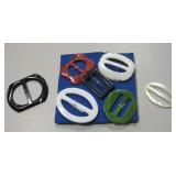 Vintage Bakelite / Mother Of Pearl Buckles