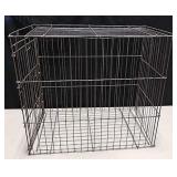 27" x 17" x 24" Metal Pet Crate