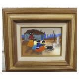 Framed SW Graphic Ceramic Tile - 14.5" x 13"