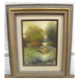 Framed Original Painting - 10.5" x 13"