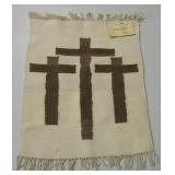 Woven Cross Wall Hanging 14.75" X 19.5"