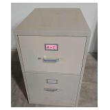 18" x 25" x 29" Metal File Cabinet - 2 Drawers