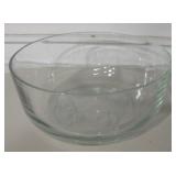 Crystal Fruit Bowl - 11" Diameter