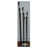 53" Candle Stick Holder With Candles