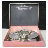 Oneida Silversmiths Holiday Party Set