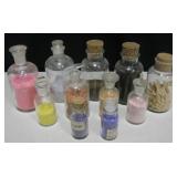 Cookie Decoration Supplies In Vintage Bottles