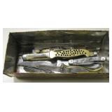 Tin Of Assorted Vintage Knives & Pocket Knives