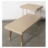 Mid-Century 2-Tier Small End Table