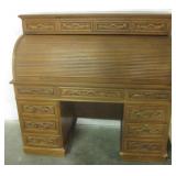 4 Piece Roll-Top Secretary Desk