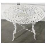 Cast Aluminum Patio Table - 39" Diameter