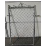 Chain Link Gate - 29" Width & About 48" Tall