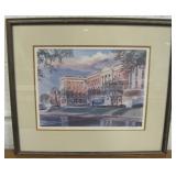 Framed Pencil Signed & Titled Print - 18.5" x 16"