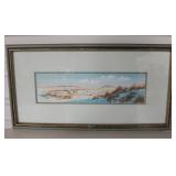 Framed Robert Draper Western Watercolor
