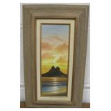Framed Original Painting - 13.5" x 23.5"