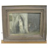 Framed Vtg Original Painting - 22" x 18"