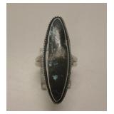 Sterling Silver Utah Turquoise SW Ring