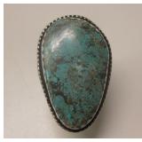 Sterling Silver Utah Turquoise SW Ring
