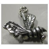 .925 Sterling Marked Pendant Or Charm