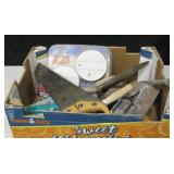 Box Lot of Assorted Tools