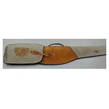 46" Leather 2 Piece Rifle Case
