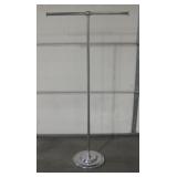 63" Tall Chrome Metal "T" Frame Clothing Rack
