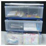 3 Poly Drawers w/ New Cards - Birthday & Holiday