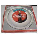 13" Glass Coke Platter w/ Original Box