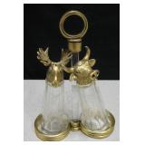 AST Designs Moose & Bovine S&P Shakers w/ Holder