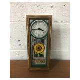 Sunshine Valley Seed Co. Shadowbox Elgin Clock