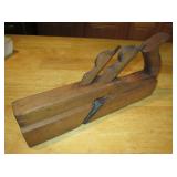 Antique Wood 2-Bladed Plane - 13" Long