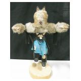 Navajo Laura Yazzie 18.5" Tall Bear Kachina