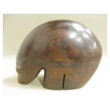 Stylistically Carved Ironwood SW Bear - 6" Tall