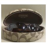 Pair Of Coach Sunglasses w/ Case