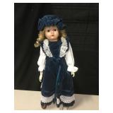 21.5" Porcelain Doll w/ Original Box