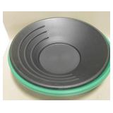 3 Piece Plastic Gold Panning Pans 14"