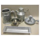 10 pc. Pewter Wilton Columbia Collection