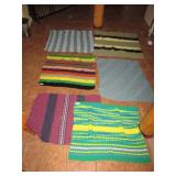 7 - 35" x 26" Project LInus Hand Made Afghans